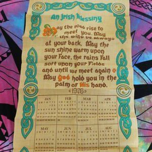 An Irish Blessing/1976 Calendar